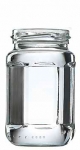 DZEM 1 jam jar WHITE 190ml TWIST OFF (16266)