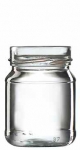 DZEM jam jar WHITE 140ml TWIST OFF(25930)